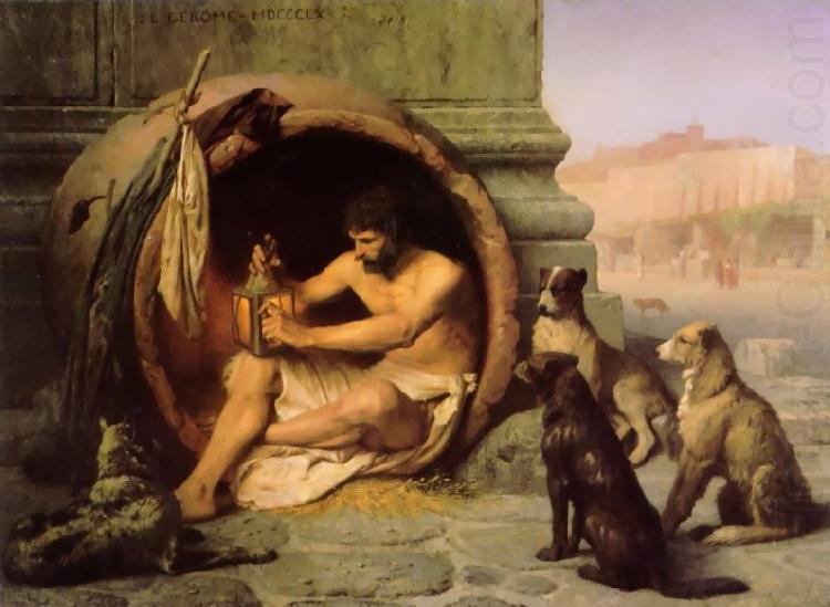 Jean Leon Gerome Diogenes china oil painting image